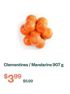 Voilà Clementines / Mandarins 907 g offer