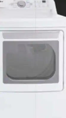 The Brick LG 7.3 Cu. Ft. Electric Dryer - White - DLE7150W offer