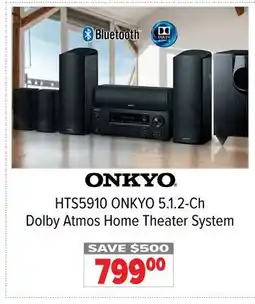 2001 Audio Video HTS5910 5.1. 2-Ch Dolby Atmos Home Theater System offer