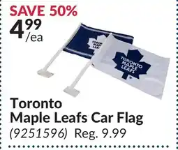 Princess Auto Toronto Maple Leafs Car Flag offer