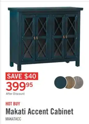 The Brick Makati 38 Accent Cabinet - Blue offer