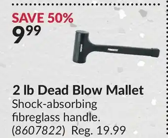 Princess Auto 2 lb Dead Blow Mallet offer