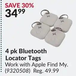 Princess Auto 4 pk Bluetooth Locator Tags offer