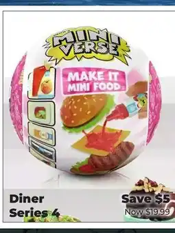 Showcase Mini Verse Diner Series 4 offer