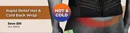 Showcase Rapid Relief Hot & Cold Back Wrap offer
