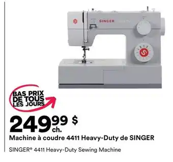 Michaels Machine à coudre 4411 Heavy-Duty de SINGER offer