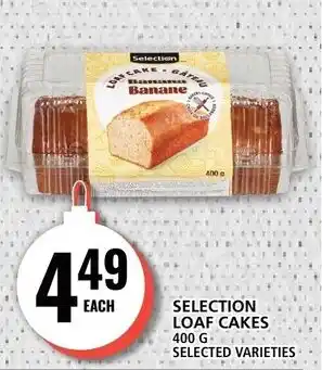 Food Basics Selection loaf cakes offer