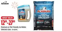 Canadian Tire Alaskan Premium or Pet Friendly Ice Melter offer