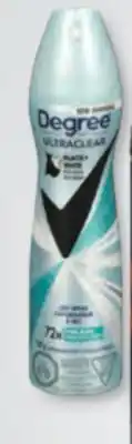 Familiprix DEGREE, Selected antiperspirants offer