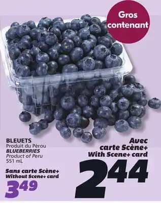 IGA BLUEBERRIES offer