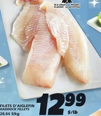 IGA HADDOCK FILLETS offer