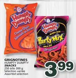 Marches Tradition HUMPTY DUMPTY SNACKS offer