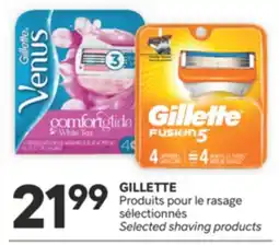 Brunet GILLETTE Produits pour le rasage sélectionnés offer