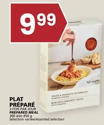 Rachelle-Bery Grocery 3 FOIS PAR JOUR PREPARED MEAL offer