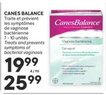 Brunet CANES BALANCE Traite et prévient les symptômes de vaginose bactérienne 7 - 10 unités offer