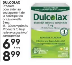 Brunet DULCOLAX Produits pour aider au soulagement de la constipation occasionnelle offer