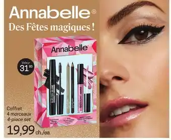 Uniprix ANNABELLE Coffret 4 morceaux offer