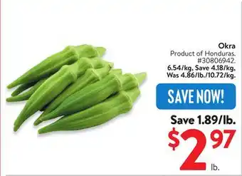 Walmart Okra offer