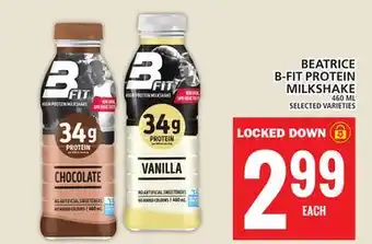 Food Basics BEATRICE B-FIT PROTEIN MILKSHAKE offer