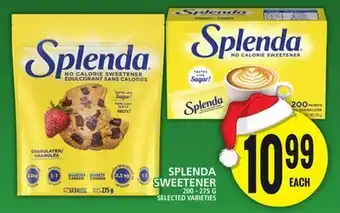 Food Basics SPLENDA SWEETENER offer