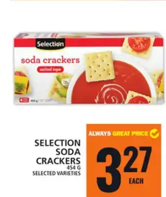 Food Basics SELECTION SODA CRACKERS offer