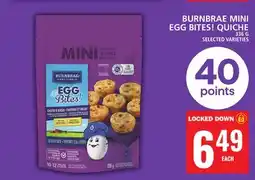 Food Basics BURNBRAE MINI EGG BITES! QUICHE offer