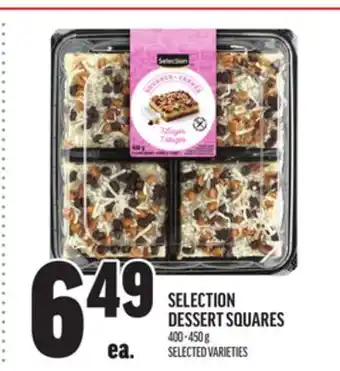 Metro SELECTION DESSERT SQUARES offer