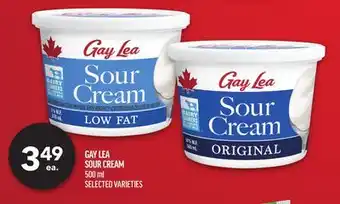 Metro GAY LEA SOUR CREAM offer