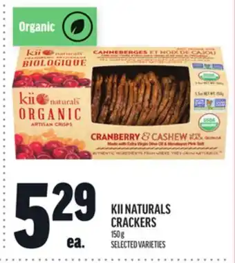 Metro KII NATURALS CRACKERS offer