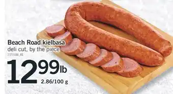 Fortinos Beach Road kielbasa offer