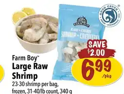 Farm Boy Farm Boy Large Raw Shrimp offer