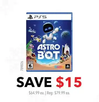 GameStop Astro Bot offer