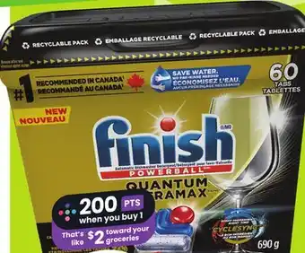 FreshCo Finish Auto Dish Detergent 60-105 pk offer