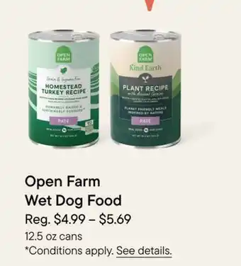 Petvalu Open Farm Wet Dog Food offer