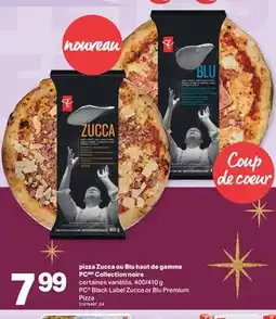 L'Intermarché PIZZA ZUCCA OU BLU HAUT DE GAMME COLLECTION NOIRE offer