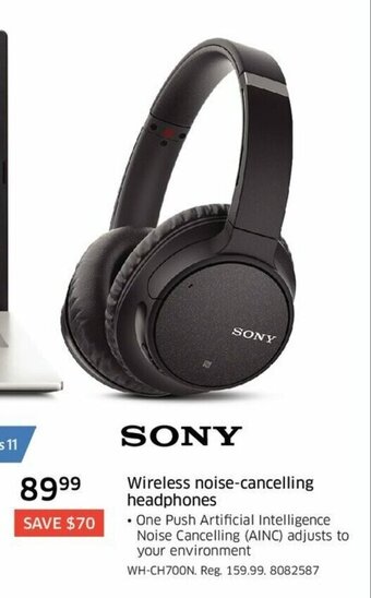 The Source Wireless noise-cancelling headphones offer