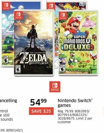The Source Nintendo switch games offer