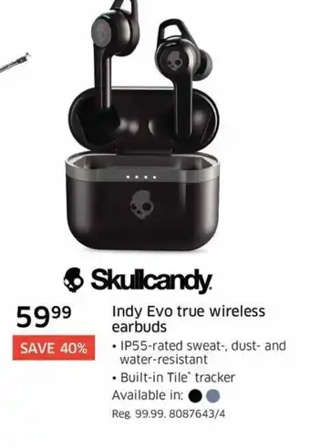 The Source Indy evo true wireless earbuds offer