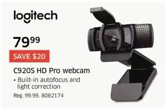 The Source C920S HD pro webcam offer