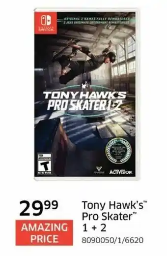 The Source Tony hawk's pro skater offer