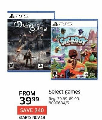 The Source Select games offer