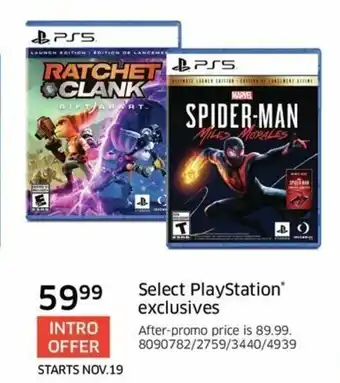 The Source Select playstation exclusives offer