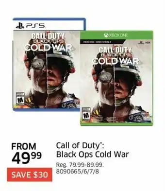 The Source Call of duty black ops cold war offer