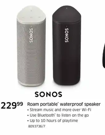 The Source Roam portable waterproof speaker offer