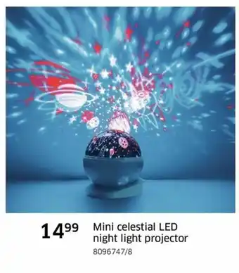 The Source Mini celestial LED night light projector offer