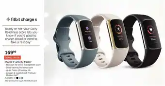 The Source Charge 5" activity tracker offer