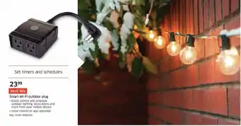 The Source Smart wi-fi outdoor plug offer