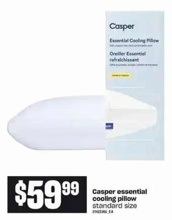 Loblaws Casper essential cooling pillow offer