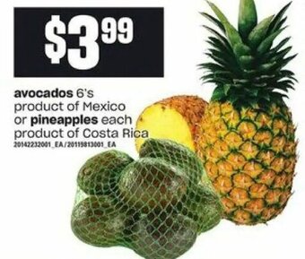 Loblaws Avocados offer