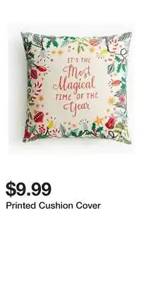 H&M Printed Cushion Cover offer